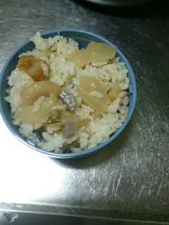 おでんで炊き込みご飯-レシピのメイン写真