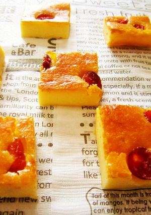 簡単１０分♪ホワイトチョコチーズケーキ♡-レシピのメイン写真