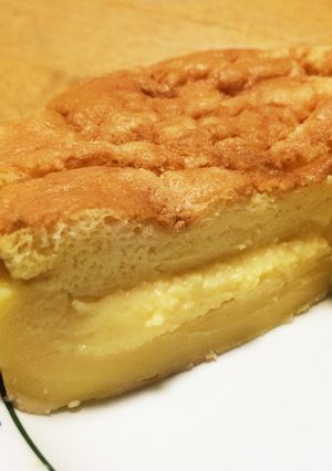 マジックケーキを作ってみた！意外と簡単。-レシピのメイン写真