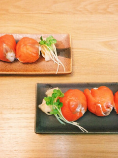 超簡単 サーモン手鞠寿司-レシピのメイン写真