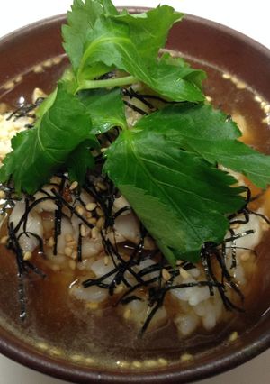 アジの干物茶漬け-レシピのメイン写真