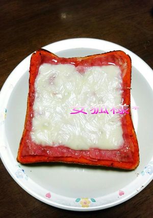 1度はやってみて✩甘辛ピザトースト♡-レシピのメイン写真