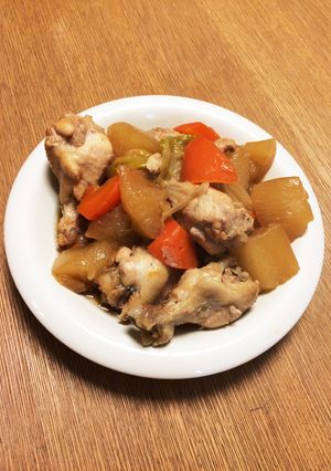 鶏と大根の煮物（覚書き）-レシピのメイン写真