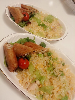 時短で簡単☆レタスチャーハン-レシピのメイン写真