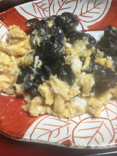 卵きくらげ炒め-レシピのメイン写真