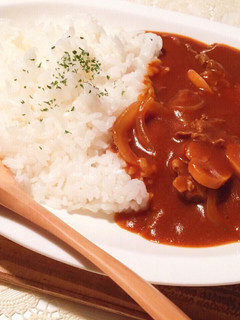 デミグラスソース缶で簡単*ハヤシライス-レシピのメイン写真