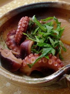 たこ大根の醤油煮-レシピのメイン写真