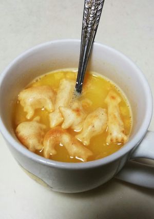 カップスープにおっとっと-レシピのメイン写真