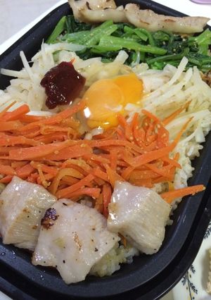 ホットプレートでビビンバ！-レシピのメイン写真