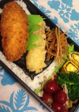 ♡今日のお弁当♡〇〇亭風海苔弁-レシピのメイン写真
