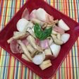創味シャンタンdeかぶ&キノコの旨味炒め