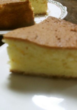 ココナッツオイルで作ったスポンジケーキ-レシピのメイン写真