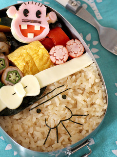 キャラ弁☆バカボンのパパ-レシピのメイン写真