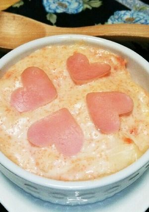 たらことホワイトソースのココットカマン-レシピのメイン写真
