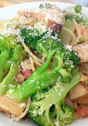 ブロッコリーと小エビのパスタ-レシピのメイン写真