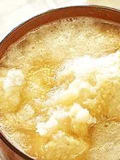 冬に!大根おろしと鶏団子のみぞれ汁-レシピのメイン写真