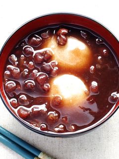 【かるあま】缶詰のゆであずきでぜんざい-レシピのメイン写真