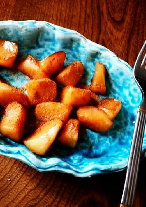 冬でもほっかりホットリンゴ-レシピのメイン写真