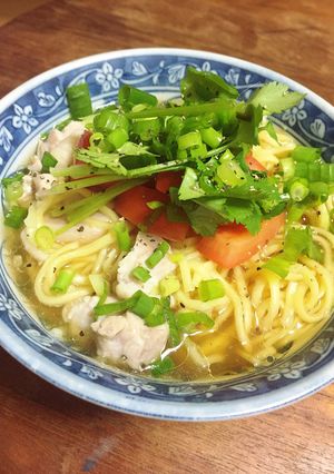 簡単!サッパリ!エスニック風鶏そば-レシピのメイン写真