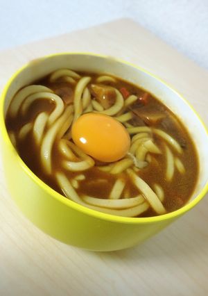 ＊レトルトカレーでカレーうどん＊-レシピのメイン写真
