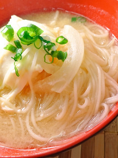 激ウマそうめんたまご味噌汁275松小-レシピのメイン写真