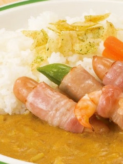 ベーコンの巻き巻きカレー-レシピのメイン写真