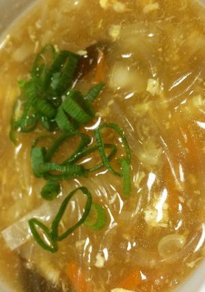 ～酸辣湯風～中華野菜スープ-レシピのメイン写真