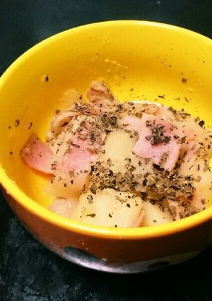 じゃがいもべーこんたまねぎのコンソメ煮-レシピのメイン写真