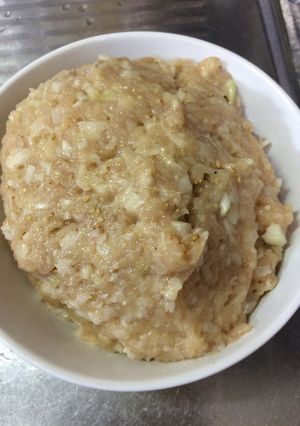 ふわふわ⁉︎鶏だんごタネ-レシピのメイン写真