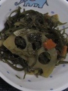 切り昆布の煮物-レシピのメイン写真