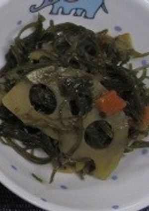 切り昆布の煮物-レシピのメイン写真