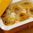 ピーラーで簡単くるくる「リボン鍋」