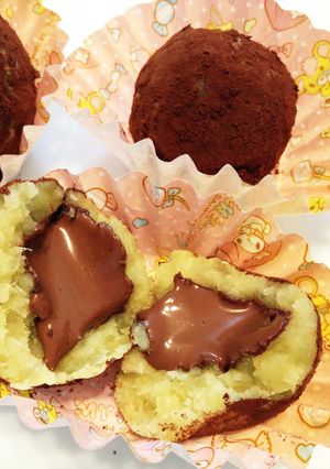 チョコとろり♡スィートポテトのトリュ風-レシピのメイン写真