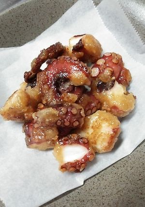 簡単おつまみ☆バッター液でたこのから揚げ-レシピのメイン写真