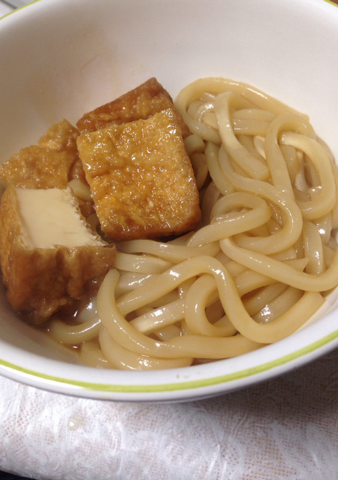 厚揚げとうどん-レシピのメイン写真