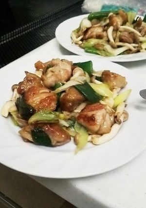 創味シャンタンDXでネギ塩鶏炒め-レシピのメイン写真