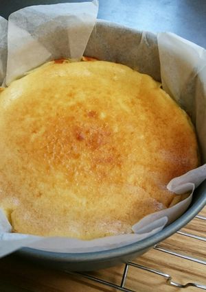 サッパリレモンのベイクドチーズケーキ-レシピのメイン写真