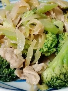 ブロッコリーと豚肉のマヨしょうゆ炒め-レシピのメイン写真