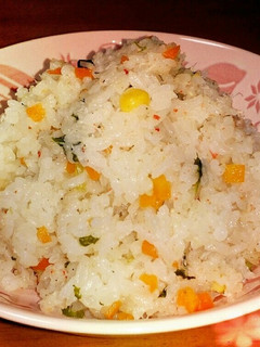 美味し~い♪カニピラフ-レシピのメイン写真