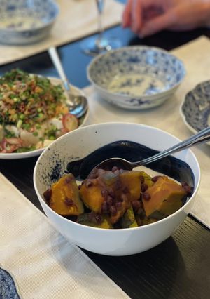 簡単☆かぼちゃと小豆でいとこ煮-レシピのメイン写真