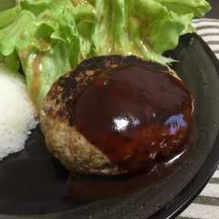 食べごたえ満点！豆腐のふわふわハンバーグ-レシピのメイン写真