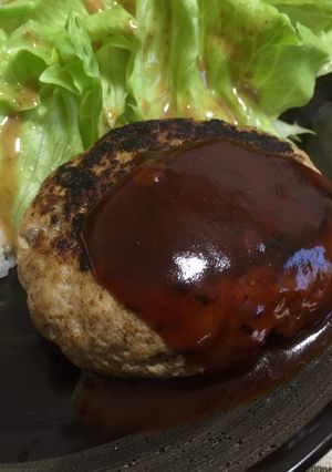 食べごたえ満点！豆腐のふわふわハンバーグ-レシピのメイン写真