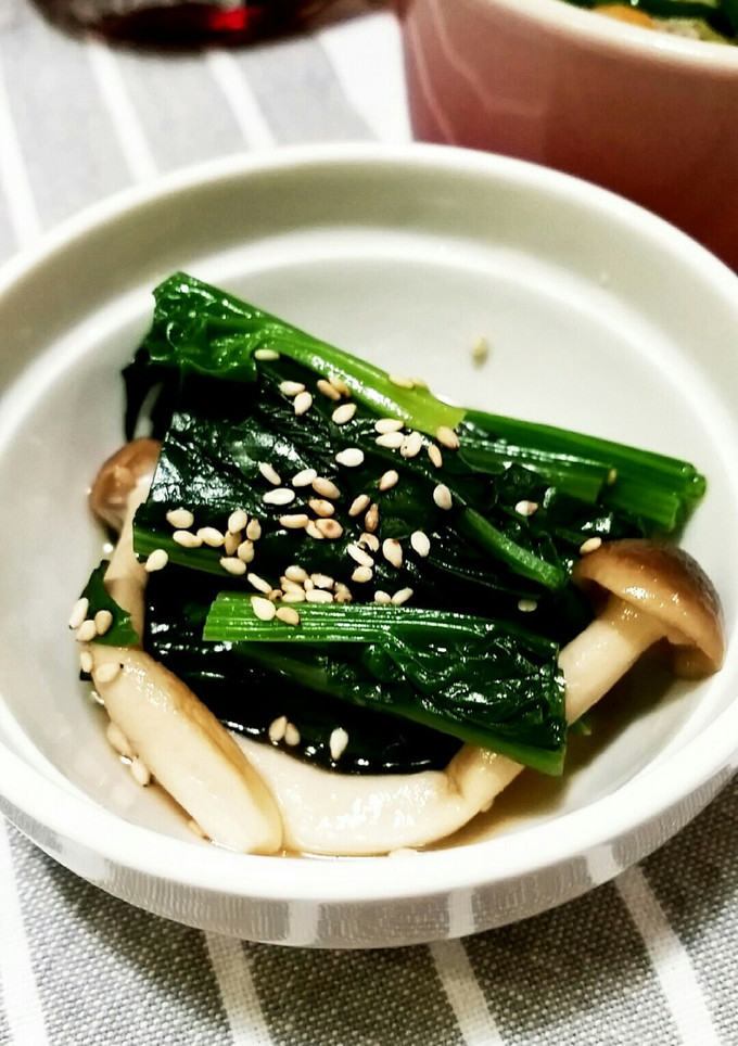 ほうれん草としめじのおひたし-レシピのメイン写真