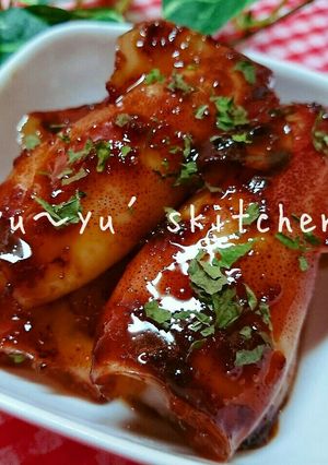 ヤリいか♡プリっと簡単♬柔らか煮〜♪-レシピのメイン写真