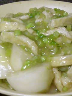 かぶと油揚げのさっと煮-レシピのメイン写真