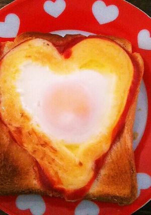 食パン❥ハート-レシピのメイン写真