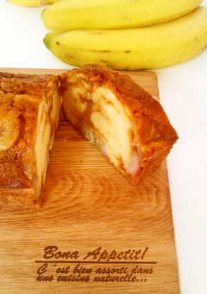 簡単キャラメルバナナパウンドケーキ-レシピのメイン写真