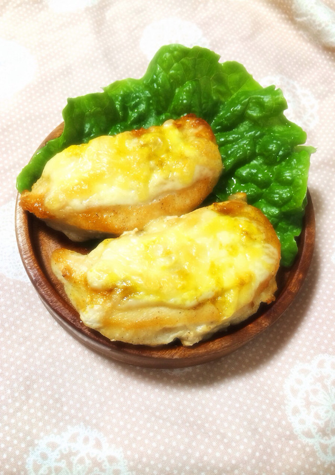 簡単♪ささみのカレーマヨチーズ焼き♡-レシピのメイン写真