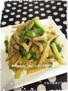 創味シャンタンdeじゃがいも青椒肉絲-レシピのメイン写真