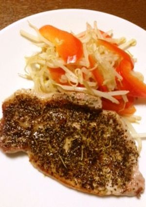 豚肉の黒胡椒ソテー-レシピのメイン写真
